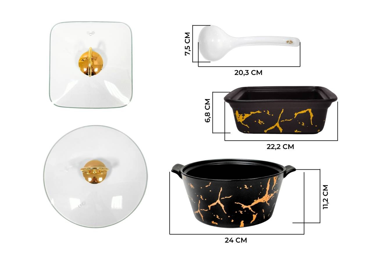SM89 Hitam Prasmanan Ivana dengan Motif Marmer